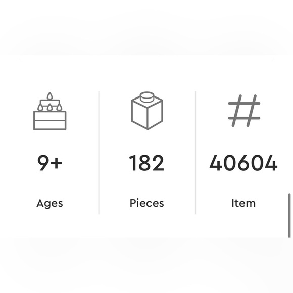 LEGO Limited Edition 2023 Christmas Decor Set 40604 (182 Pieces), NIB - Picture 15 of 16